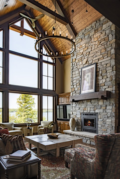 Sophisticated Casual Lake Home